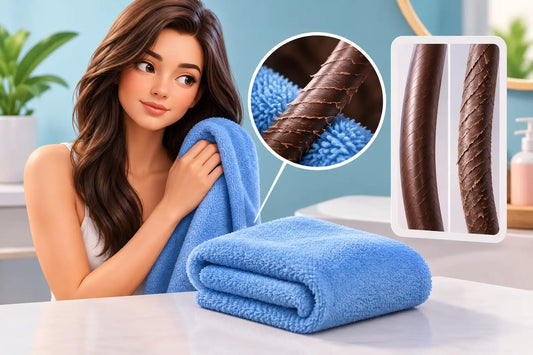 La microfibre abîme-t-elle les cheveux ?