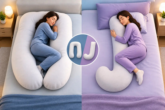 Coussin U versus J : lequel choisir pour dormir ?