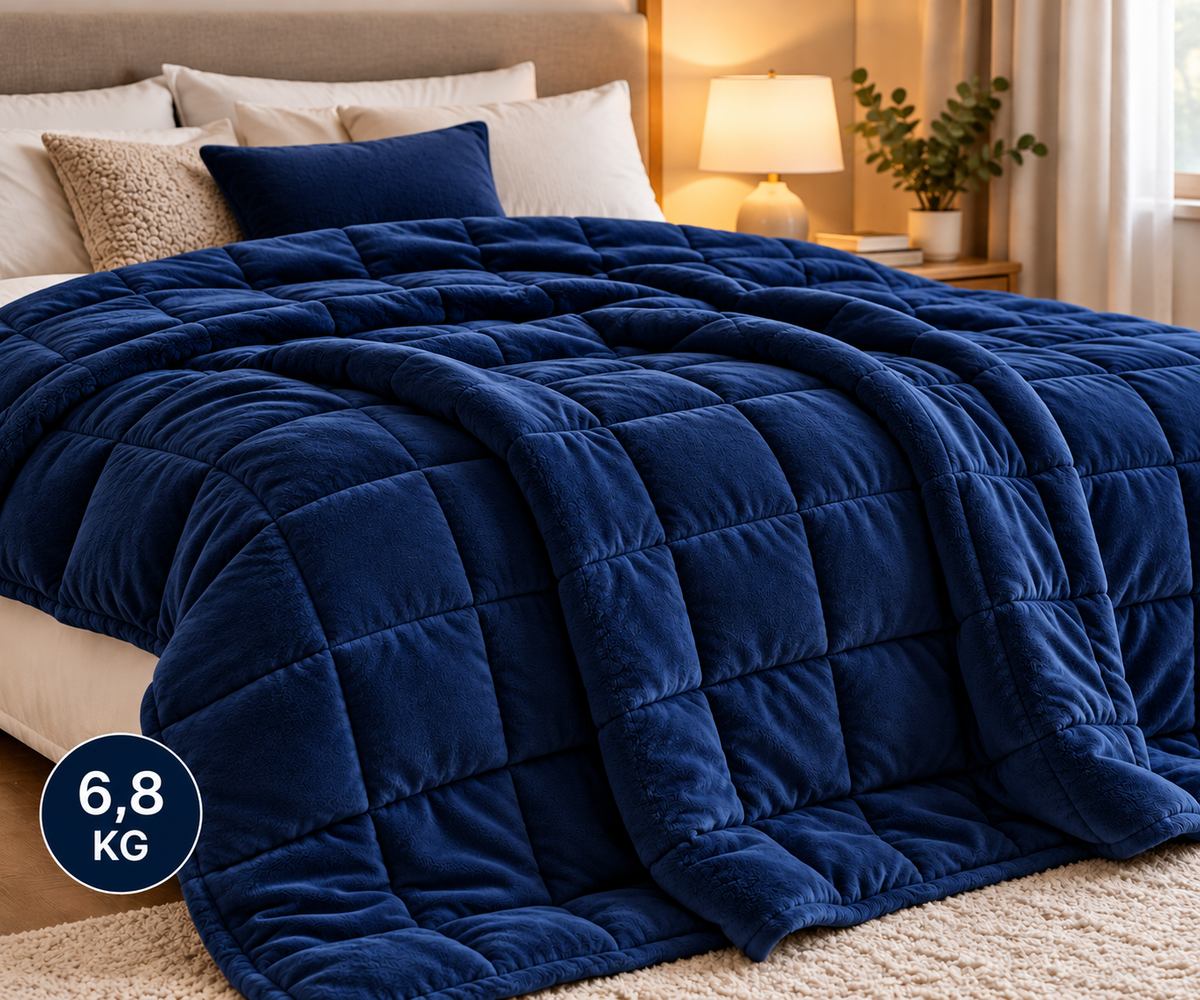 Couverture Lestée Anti-Stress 6,8kg