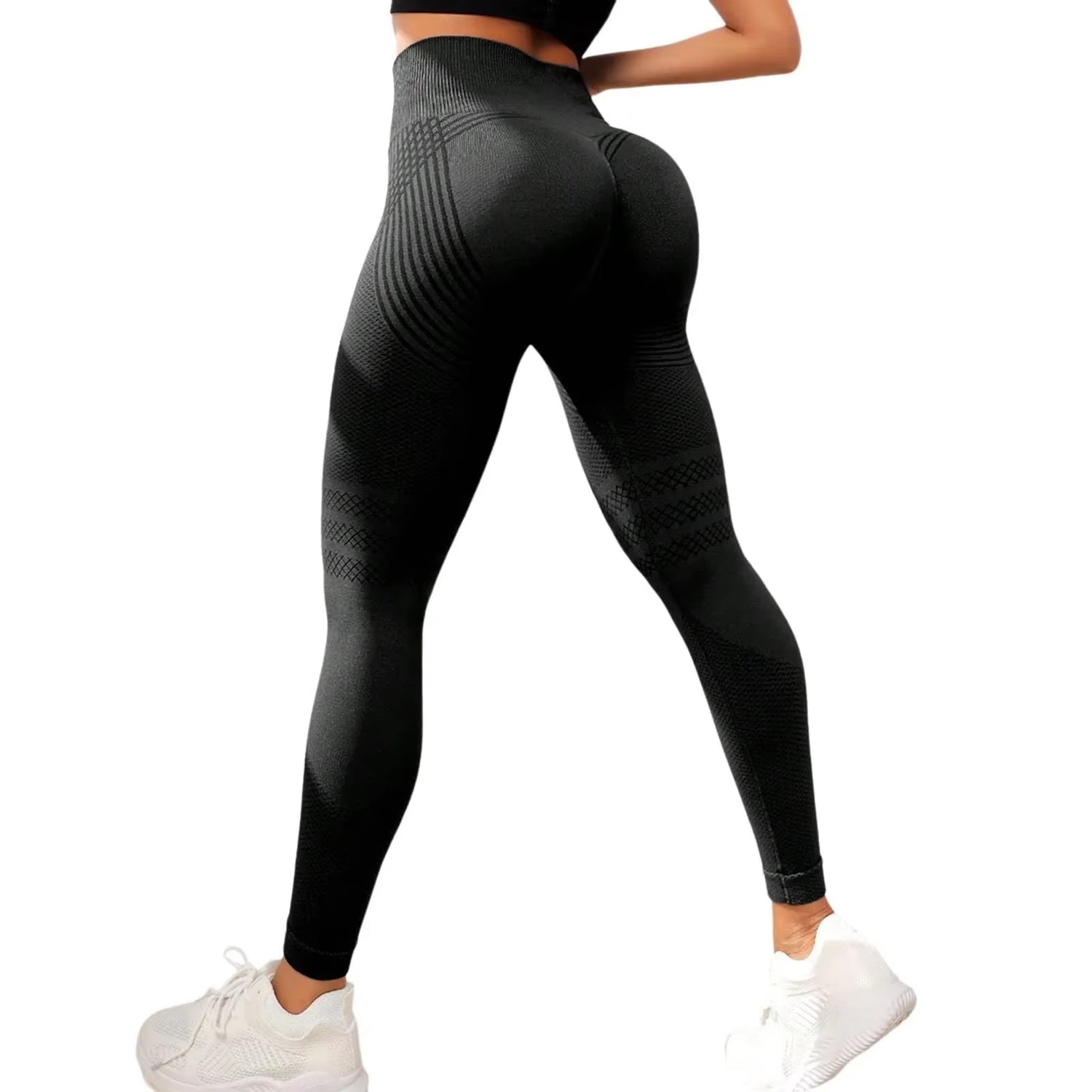Legging 3D Anti-Cellulite — Silhouette Sculptée