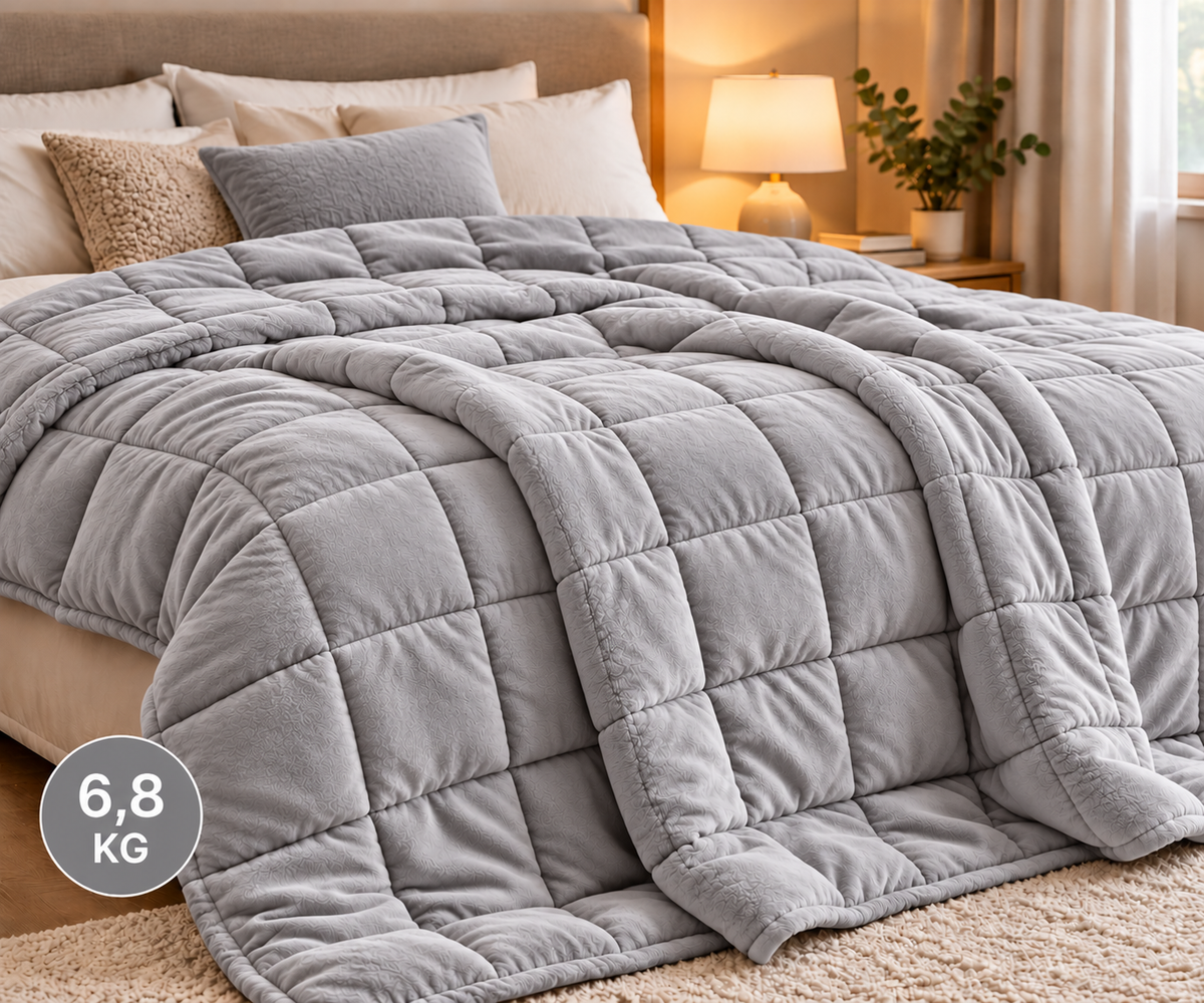 Couverture Lestée Anti-Stress 6,8kg